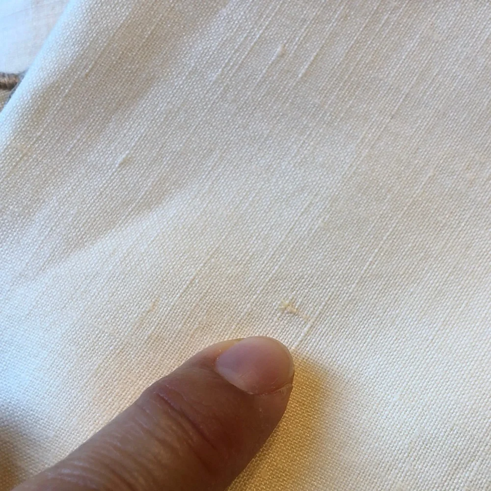 Embroidered Cream Tablecloth and Napkin Set
